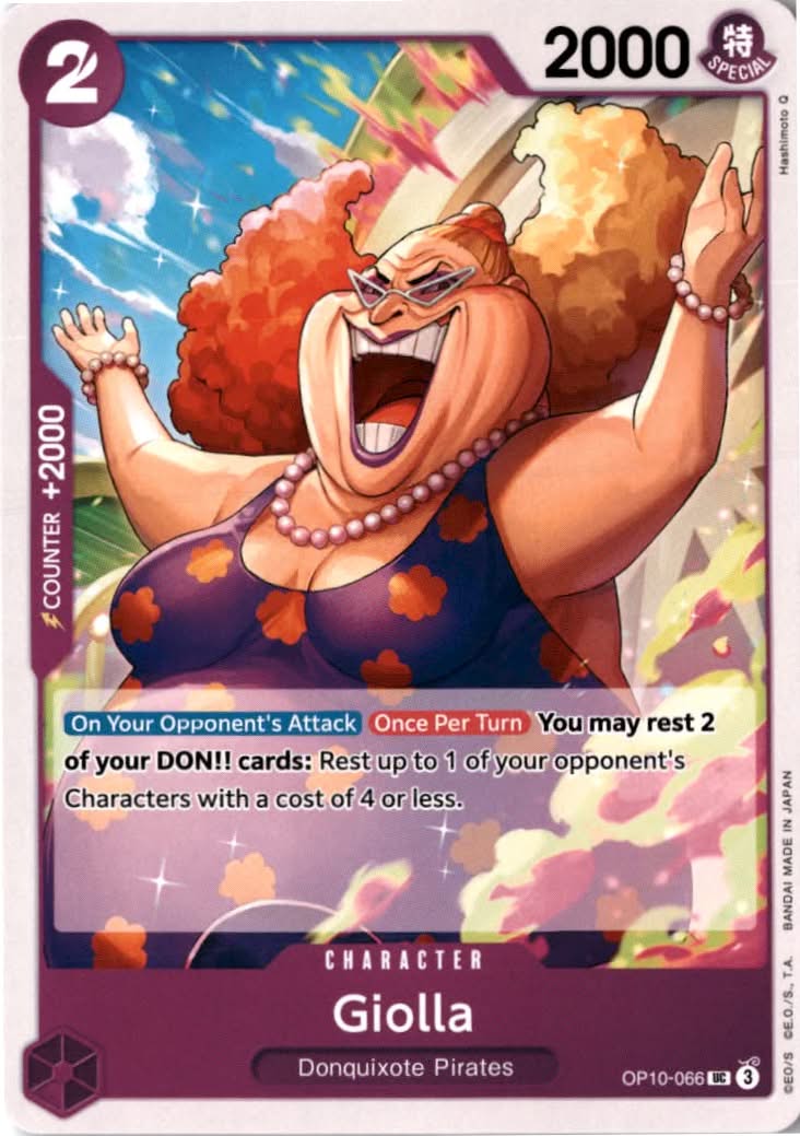 Giolla #OP10-066 - Royal Blood - One Piece Card Game - Uncommon - Near Mint