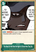 The Weak Do Not Have the Right to Choose How They Die #OP10-040 - Royal Blood - One Piece Card Game - Common - Near Mint