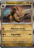 Haxorus #046/64 - Shrouded Fable - Pokemon - Rare - Near Mint