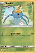 Surskit #7/149 - Sun & Moon - Pokemon - Common - Moderately Played