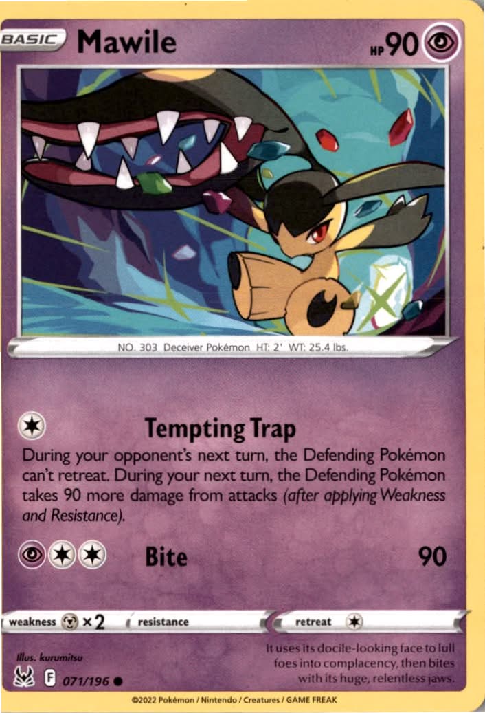 Mawile #071/196 - Lost Origin - Pokemon - Common - Near Mint