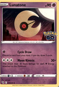 Lunatone #034/78 - Pokémon GO - Pokemon - Uncommon - Near Mint