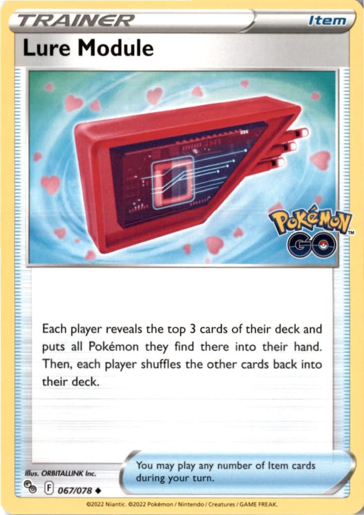 Lure Module #067/78 - Pokémon GO - Pokemon - Uncommon - Near Mint