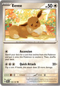 Eevee #135/167 - Twilight Masquerade - Pokemon - Common - Near Mint