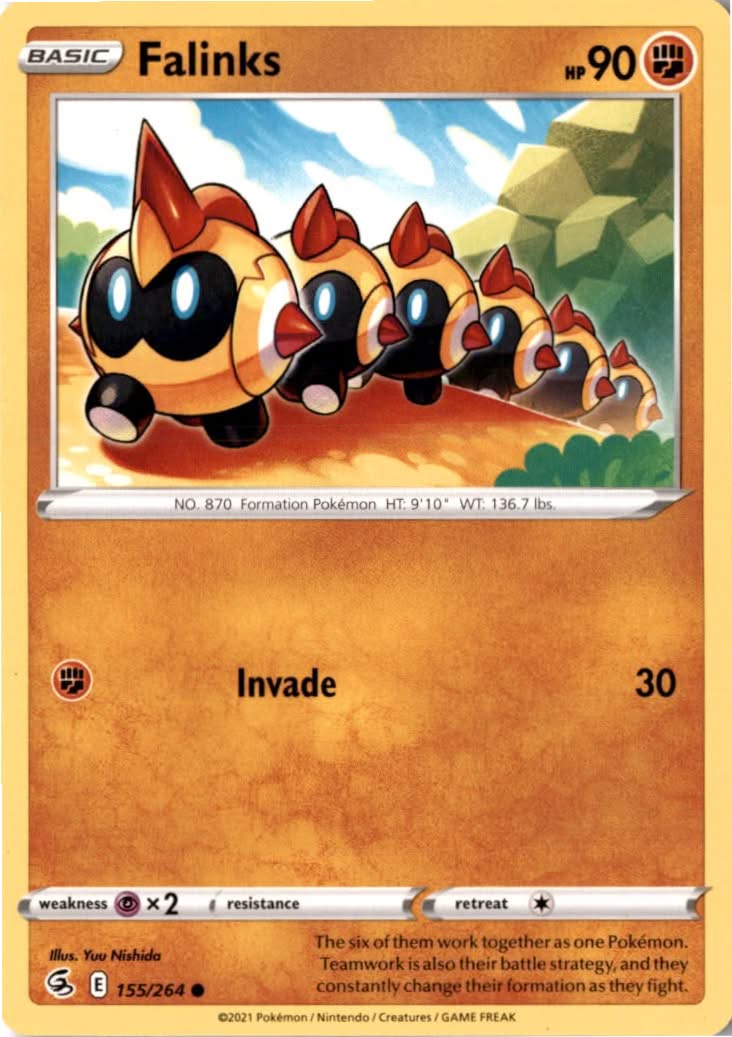 Falinks #155/264 - Fusion Strike - Pokemon - Common - Near Mint