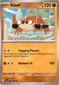 Klawf #090/159 - Journey Together - Pokemon - Uncommon - Near Mint