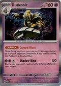 Dusknoir #037/131 - Prismatic Evolutions - Pokemon - Rare - Near Mint