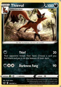 Thievul #126/202 - Sword & Shield - Pokemon - Rare - Near Mint