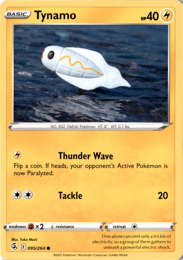 Tynamo #95/264 - Fusion Strike - Pokemon - Common - Near Mint