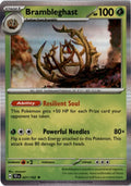 Brambleghast #021/162 - Temporal Forces - Pokemon - Rare - Near Mint
