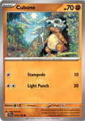 Cubone #076/159 - Journey Together - Pokemon - Common - Near Mint