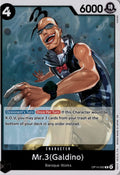 Mr.3(Galdino) #OP14-092 - The Azure Sea's Seven - One Piece Card Game - Rare - Near Mint