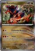 Koraidon #119/162 - Temporal Forces - Pokemon - Rare - Near Mint