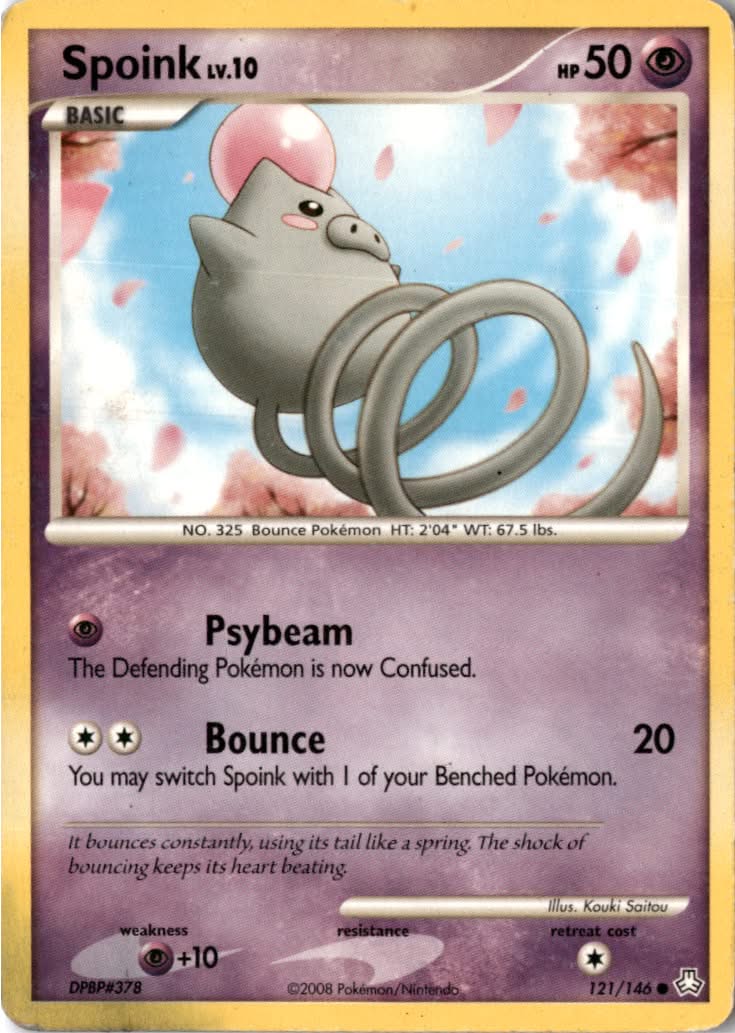 Spoink #121/146 - Legends Awakened - Pokemon - Common - Moderately Played