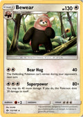 Bewear #112/149 - Sun & Moon - Pokemon - Rare - Moderately Played
