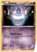 Litwick #48/114 - Steam Siege - Pokemon - Common - Lightly Played