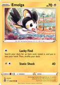 Emolga #054/195 - Silver Tempest - Pokemon - Common - Near Mint
