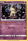 Mimikyu #81/189 - Darkness Ablaze - Pokemon - Rare - Near Mint