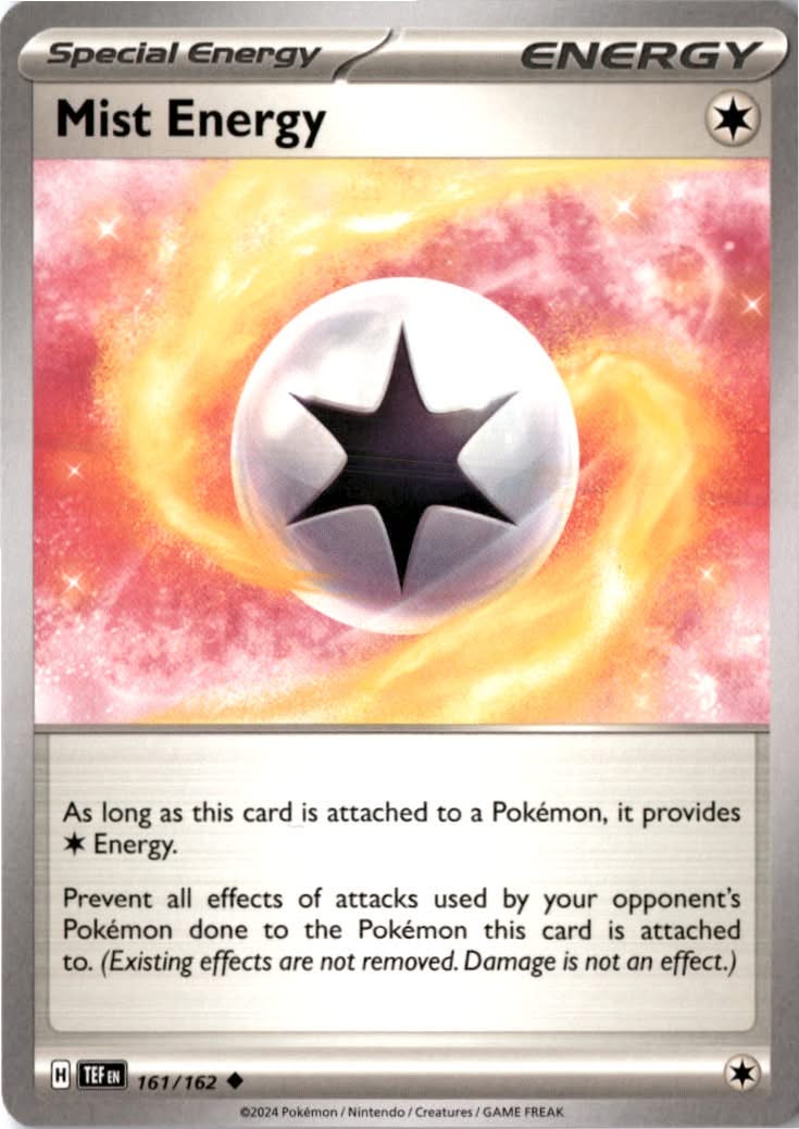 Mist Energy #161/162 - Temporal Forces - Pokemon - Uncommon - Near Mint