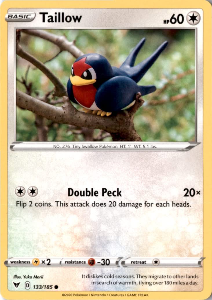 Taillow #133/185 - Vivid Voltage - Pokemon - Common - Near Mint