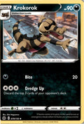 Krokorok #079/159 - Crown Zenith - Pokemon - Uncommon - Near Mint
