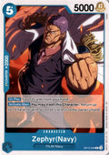 Zephyr(Navy) #OP12-046 - Legacy of the Master - One Piece Card Game - Common - Near Mint