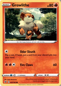 Growlithe #27/192 - Rebel Clash - Pokemon - Common - Near Mint