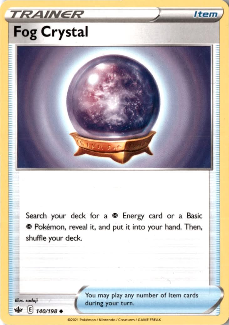 Fog Crystal #140/198 - Chilling Reign - Pokemon - Uncommon - Near Mint