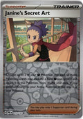 Janine's Secret Art #112/131 - Prismatic Evolutions - Pokemon - Uncommon - Near Mint