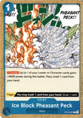 Ice Block Pheasant Peck #OP12-057 - Legacy of the Master - One Piece Card Game - Common - Near Mint