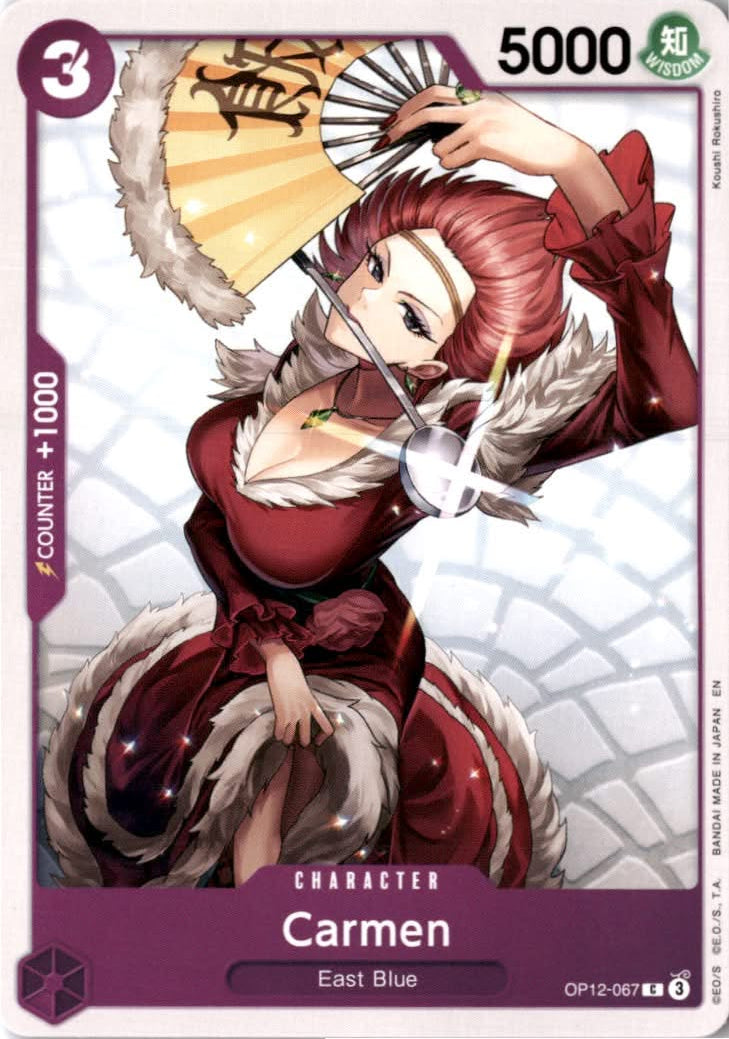 Carmen #OP12-067 - Legacy of the Master - One Piece Card Game - Common - Near Mint