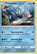 Primarina #41/149 - Sun & Moon - Pokemon - Rare - Near Mint