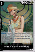 Miss.Valentine(Mikita) #OP14-087 - The Azure Sea's Seven - One Piece Card Game - Rare - Near Mint