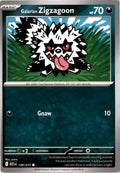 Galarian Zigzagoon #130/217 - Ascended Heroes - Pokemon - Common - Near Mint