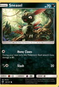 Sneasel #85/147 - Burning Shadows - Pokemon - Common - Lightly Played