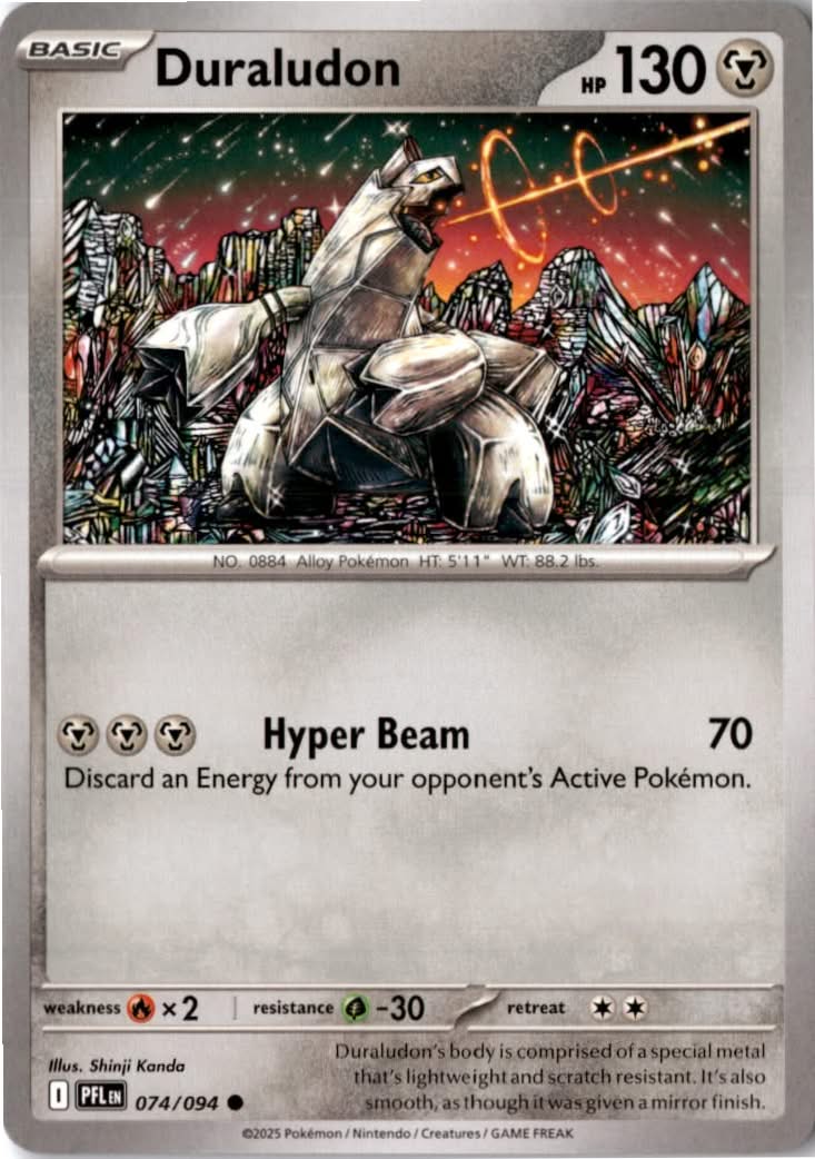 Duraludon #074/94 - Phantasmal Flames - Pokemon - Common - Near Mint