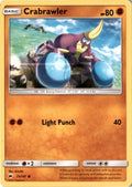Crabrawler #73/147 - Burning Shadows - Pokemon - Common - Lightly Played