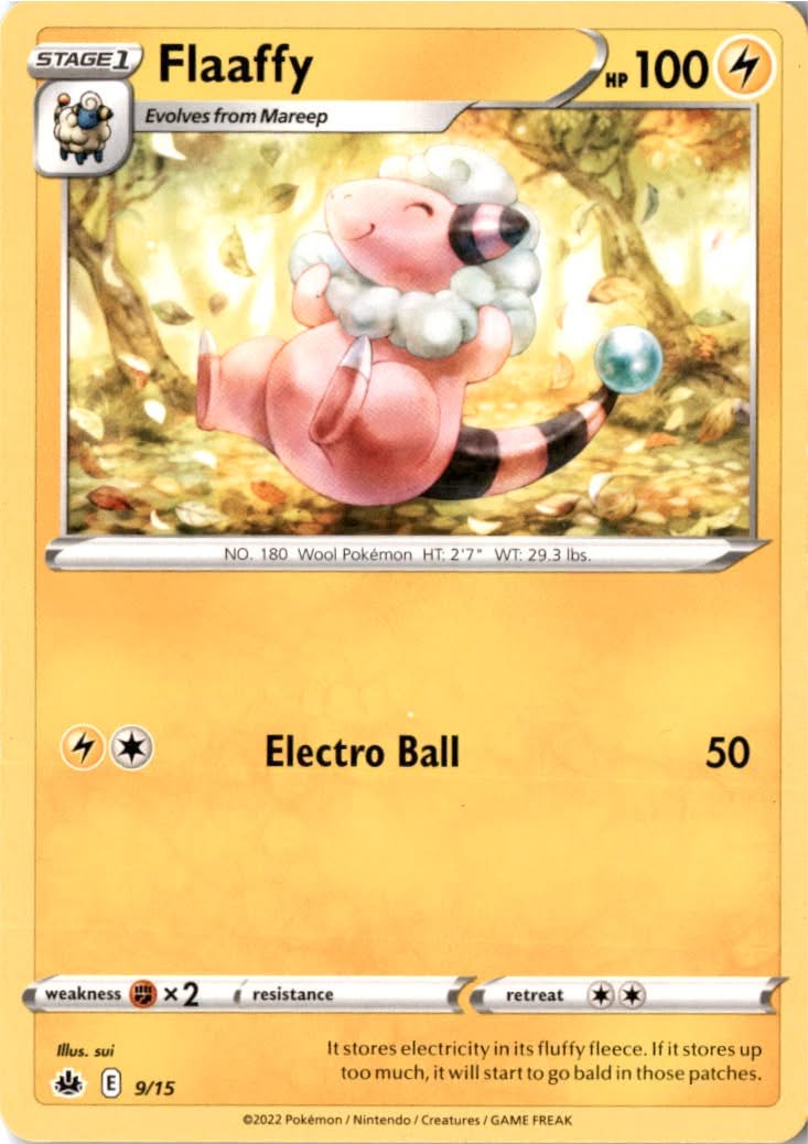 Flaaffy #9/15 - McDonald's Collection 2022 - Pokemon - Promo - Near Mint
