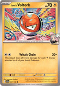 Iono's Voltorb #047/159 - Journey Together - Pokemon - Common - Near Mint
