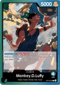 Monkey.D.Luffy #OP16-022 - The Time of Battle - One Piece Card Game - Leader - Near Mint