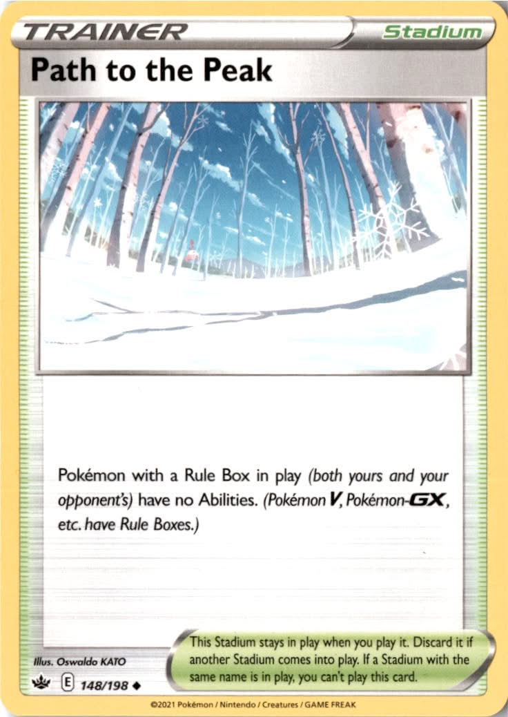 Path to the Peak #148/198 - Chilling Reign - Pokemon - Uncommon - Near Mint