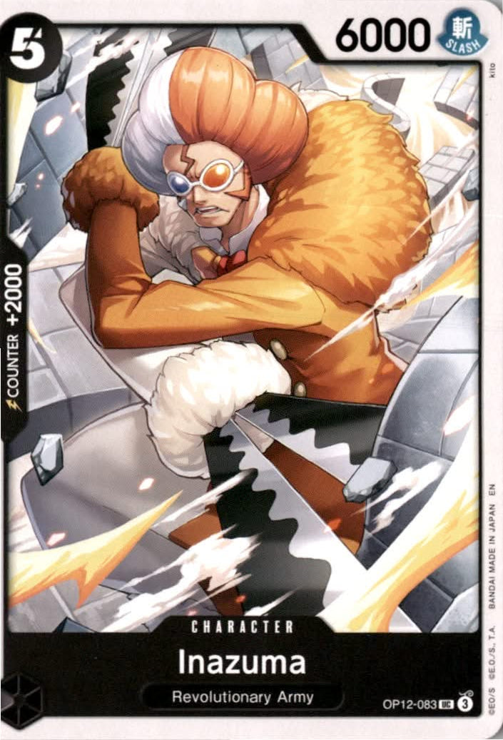 Inazuma #OP12-083 - Legacy of the Master - One Piece Card Game - Uncommon - Near Mint