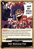 Hair Removal Fist #OP12-098 - Legacy of the Master - One Piece Card Game - Uncommon - Near Mint