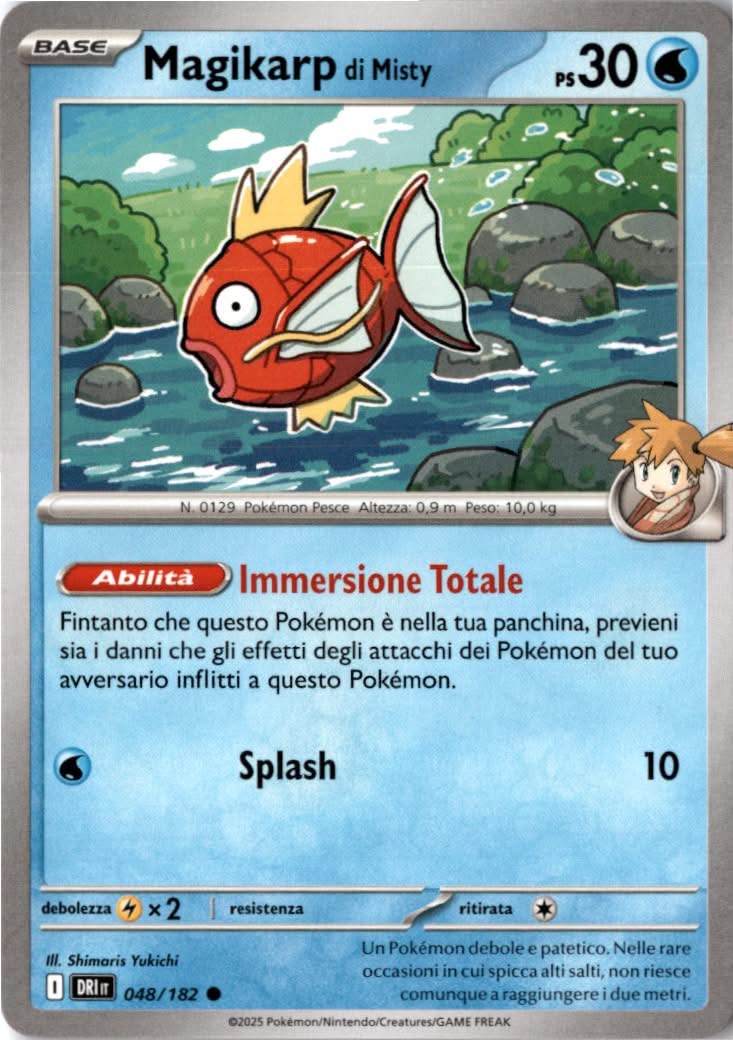Misty's Magikarp #048/182 - Destined Rivals - Pokemon - Common - Near Mint