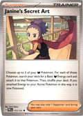 Janine's Secret Art #112/131 - Prismatic Evolutions - Pokemon - Uncommon - Near Mint