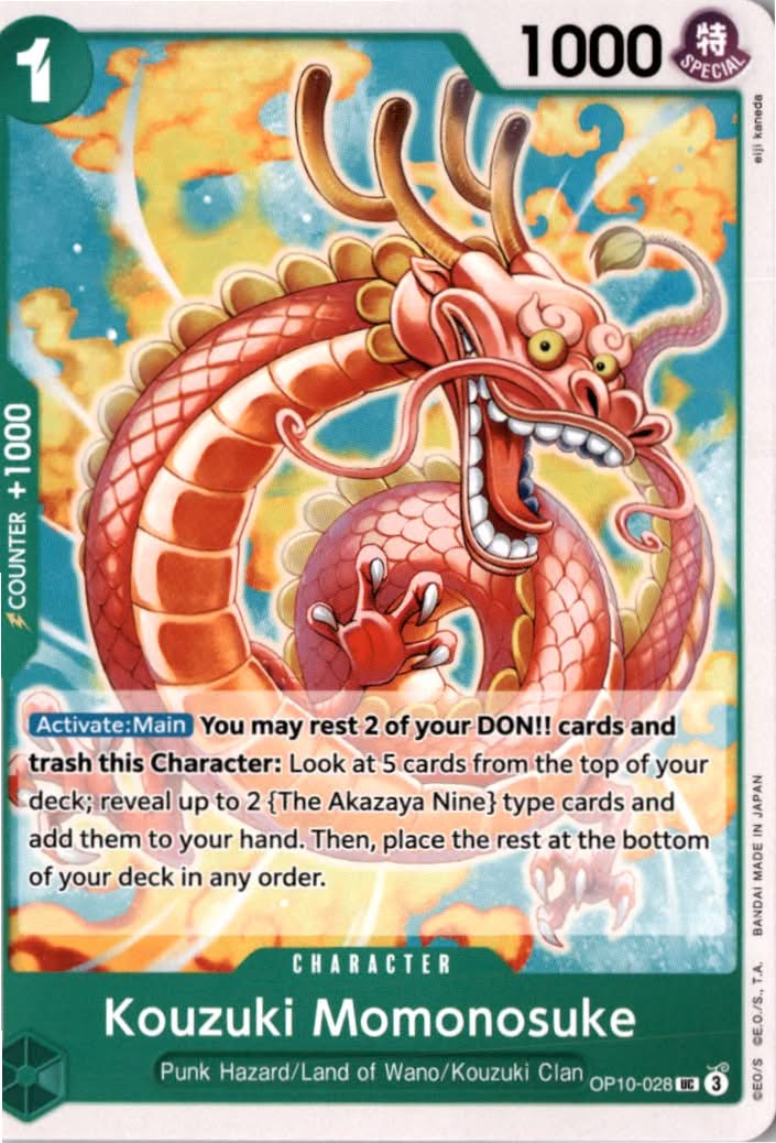 Kouzuki Momonosuke #OP10-028 - Royal Blood - One Piece Card Game - Uncommon - Near Mint