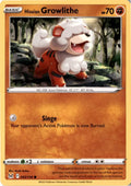 Hisuian Growlithe #083/196 - Lost Origin - Pokemon - Common - Near Mint