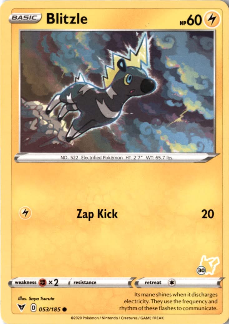 Blitzle #53/185 - Vivid Voltage - Pokemon - Common - Near Mint