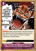 When Two Men Are Fighting the Last Thing I Need Is Some Half-Hearted Assistance!!!! #OP11-079 - A Fist of Divine Speed - One Piece Card Game - Uncommon - Near Mint