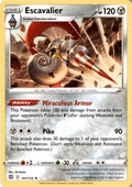Escavalier #101/172 - Brilliant Stars - Pokemon - Rare - Near Mint